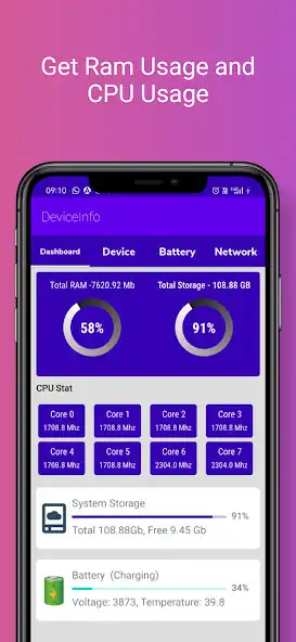 Play DeviceInfo - Device Information Details as an online game DeviceInfo - Device Information Details with UptoPlay