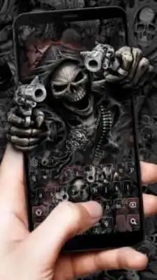 Play Devil Death Skull Gun Keyboard Theme