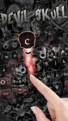 Play Devil Death Skull Gun Keyboard Theme