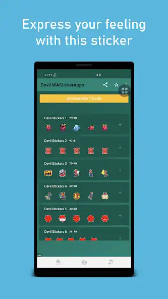 Play Devil Ghost Stickers WAStickerApps  and enjoy Devil Ghost Stickers WAStickerApps with UptoPlay