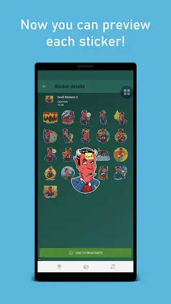 Play Devil Ghost Stickers WAStickerApps as an online game Devil Ghost Stickers WAStickerApps with UptoPlay