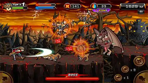 Play Devil Ninja 2 as an online game Devil Ninja 2 with UptoPlay