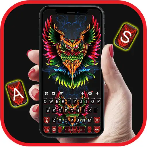 Play Devil Owl Keyboard Theme APK Play Devil Owl Keyboard Theme APK