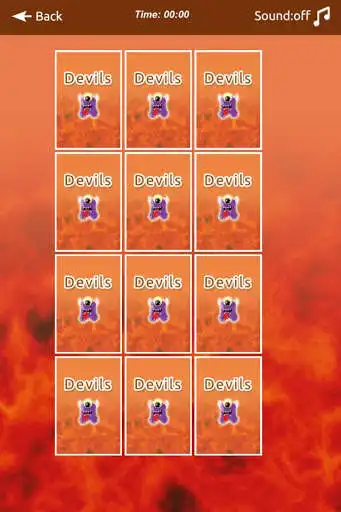 Play Devils Memory Match Lite as an online game Devils Memory Match Lite with UptoPlay