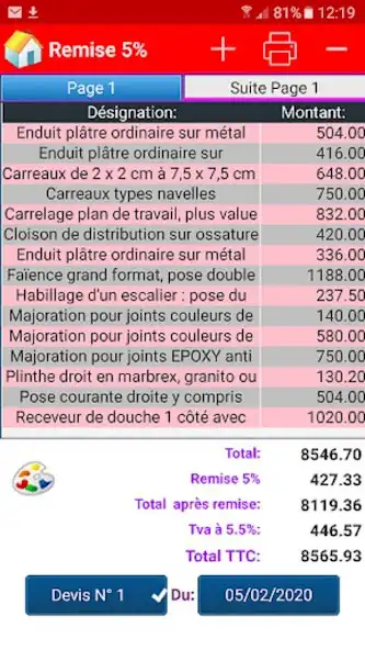 Play Devis  Factures Bâtiment  and enjoy Devis  Factures Bâtiment with UptoPlay