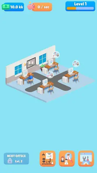Play Devs company Idle as an online game Devs company Idle with UptoPlay