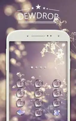 Play dewdrop Theme - AppLock Theme
