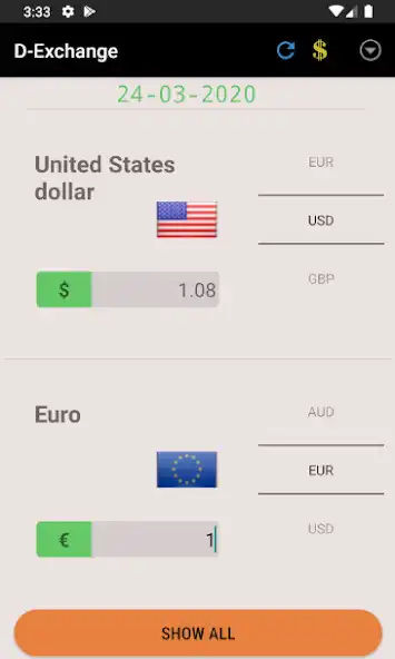 Play D-Exchange Currency Converter as an online game D-Exchange Currency Converter with UptoPlay