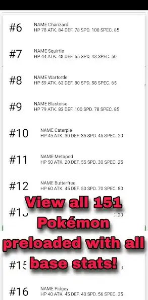 Play Dex Stat Calculator  - Pokédex  and enjoy Dex Stat Calculator  - Pokédex with UptoPlay