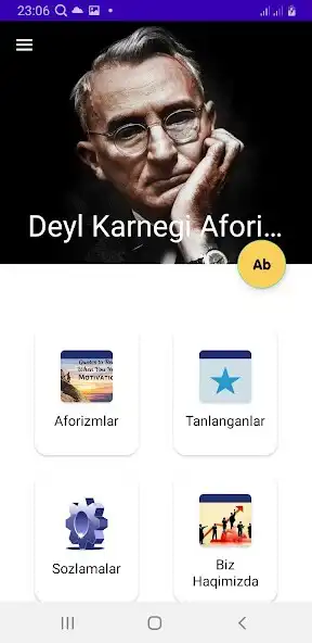 Play Deyl Karnegi Aforizmlari  and enjoy Deyl Karnegi Aforizmlari with UptoPlay
