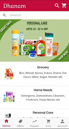 Play Dhanam Store - Online Grocery, Hosur as an online game Dhanam Store - Online Grocery, Hosur with UptoPlay
