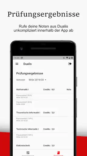 Play DHBW Studenten App as an online game DHBW Studenten App with UptoPlay
