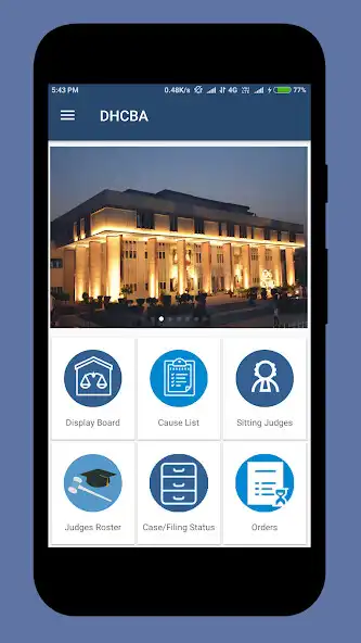Play DHCBA Official - Delhi High Court Bar Association as an online game DHCBA Official - Delhi High Court Bar Association with UptoPlay