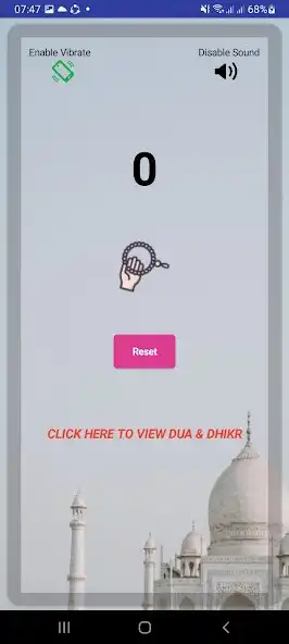 Play Dhikr and Tasbih Counter as an online game Dhikr and Tasbih Counter with UptoPlay