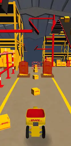 Play DHL EffiBOT Dash as an online game DHL EffiBOT Dash with UptoPlay