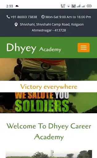 Play Dhyey Academy as an online game Dhyey Academy with UptoPlay