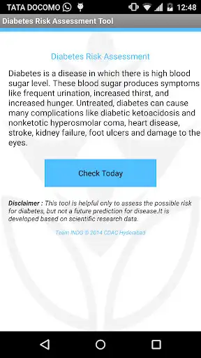 Play Diabetes Risk Assessment Tool  and enjoy Diabetes Risk Assessment Tool with UptoPlay