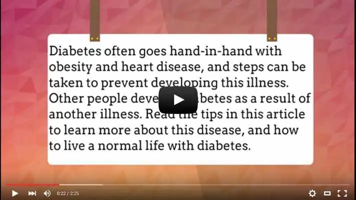 Play Diabetes Symptoms