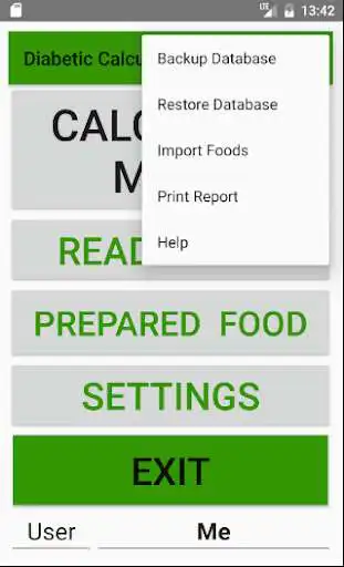 Play Diabetic Calculator as an online game Diabetic Calculator with UptoPlay