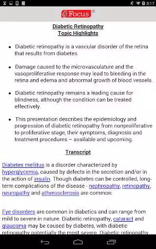 Play Diabetic Retinopathy