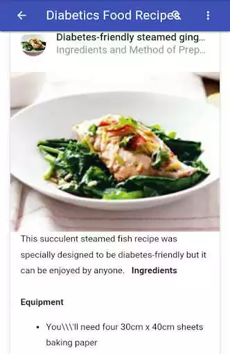 Play Diabetics Food Recipes as an online game Diabetics Food Recipes with UptoPlay