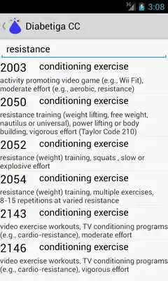 Play Diabetiga Cals  Carbs Tracker