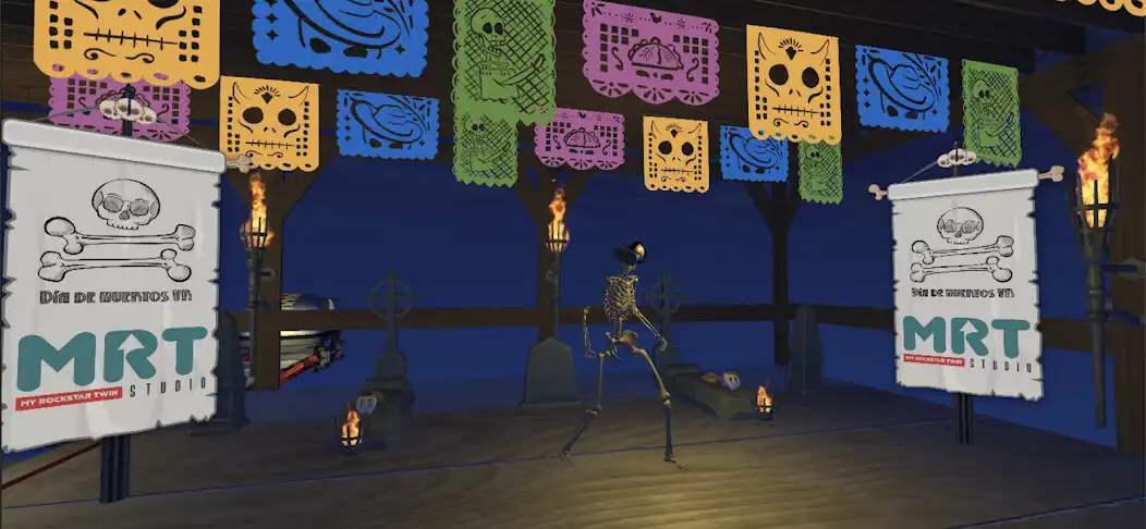 Play Dia de Muertos VR as an online game Dia de Muertos VR with UptoPlay