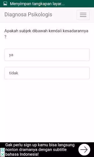 Play DIAGNOSA PSIKOLOGIS as an online game DIAGNOSA PSIKOLOGIS with UptoPlay