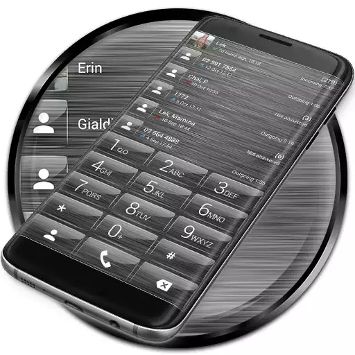 Play Dialer Theme Brushed Glass APK Play Dialer Theme Brushed Glass APK