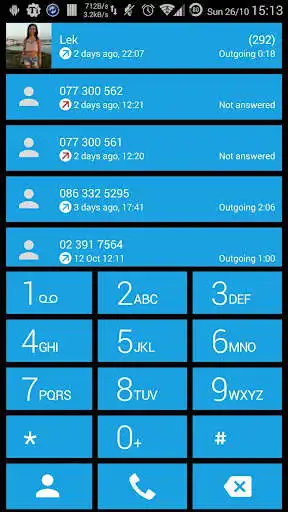 Play Dialer theme Cards Cyan  and enjoy Dialer theme Cards Cyan with UptoPlay