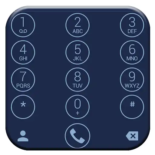 Play Dialer Theme Circle Blue drupe APK Play Dialer Theme Circle Blue drupe APK
