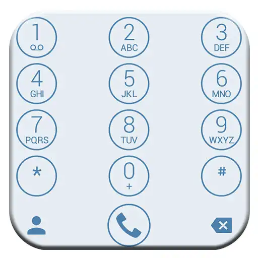 Play Dialer Theme Circle White Blue APK Play Dialer Theme Circle White Blue APK