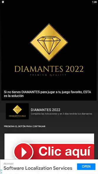 Play DIAMANTES 2022 as an online game DIAMANTES 2022 with UptoPlay