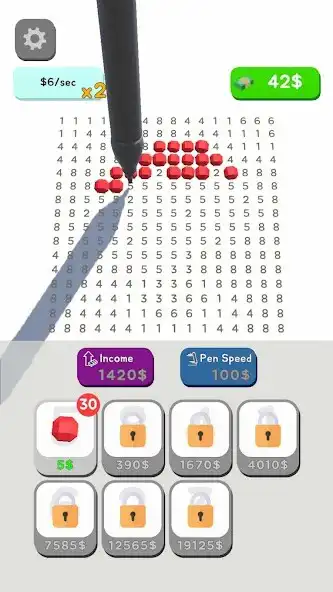 Play Diamond Art - ASMR Game as an online game Diamond Art - ASMR Game with UptoPlay
