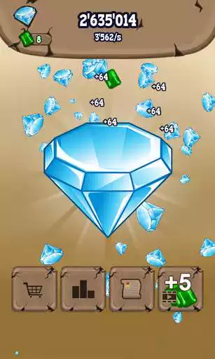 Play Diamond Clicker as an online game Diamond Clicker with UptoPlay