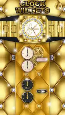 Play Diamond Clock Wallpaper Theme
