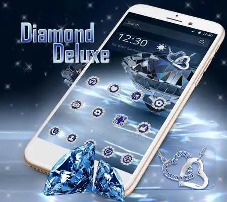 Play Diamond Deluxe Theme Blue gem