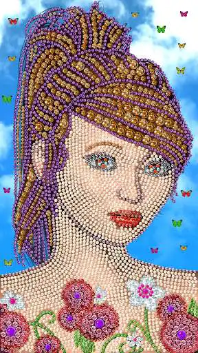 Play Diamond Dot to Dot - Drawing as an online game Diamond Dot to Dot - Drawing with UptoPlay