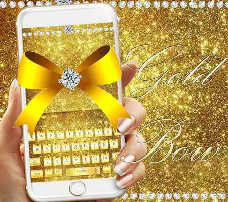 Play Diamond Gold Bow Keyboard Theme
