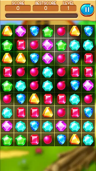 Play Diamond HD -Connect Gems as an online game Diamond HD -Connect Gems with UptoPlay