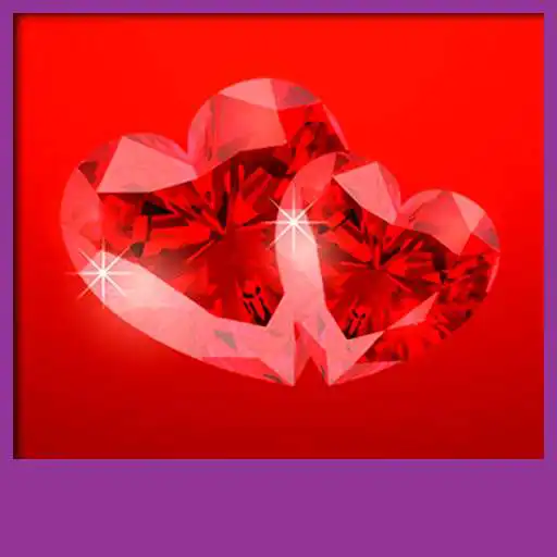 Free play online Diamond Hearts Live Wallpapers  APK