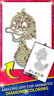 Play Diamond Hero - Diamond Number Coloring