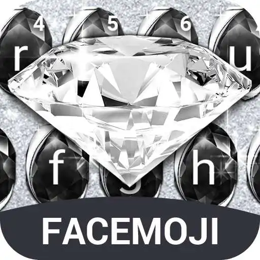 Free play online Diamond Keyboard Theme & Silver Diamond Keyboard  APK
