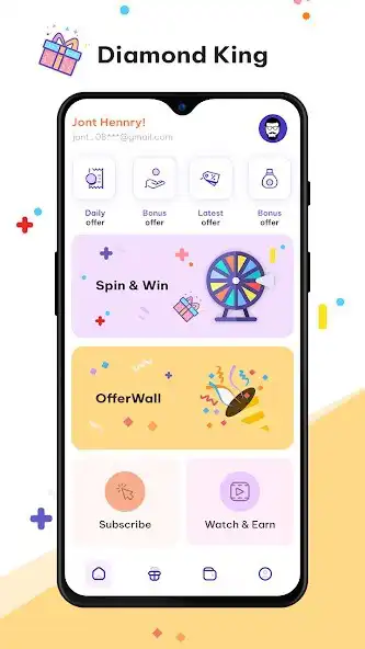 Play Diamond King-Get Daily Reward  and enjoy Diamond King-Get Daily Reward with UptoPlay
