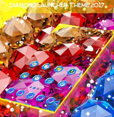 Play Diamond Launcher Theme 2018