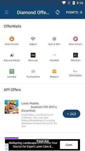 Play Diamond Offers - Tasks  and enjoy Diamond Offers - Tasks with UptoPlay