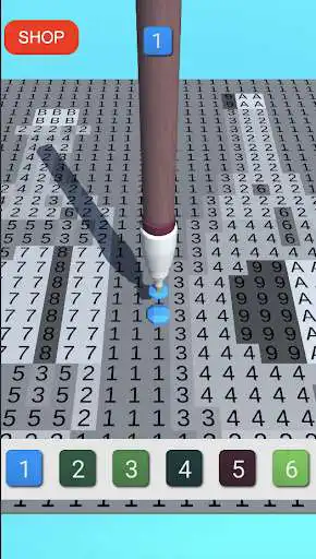 Play Diamond Paint Number as an online game Diamond Paint Number with UptoPlay