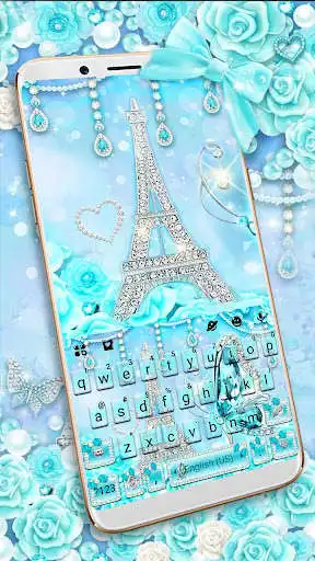 Play Diamond Paris Butterfly Keyboard Theme  and enjoy Diamond Paris Butterfly Keyboard Theme with UptoPlay