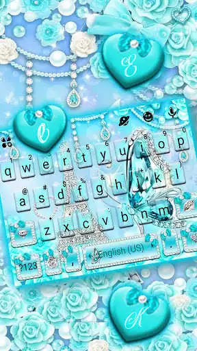 Play Diamond Paris Butterfly Keyboard Theme as an online game Diamond Paris Butterfly Keyboard Theme with UptoPlay