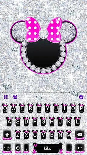 Play Diamond Pink Minnies Keyboard
